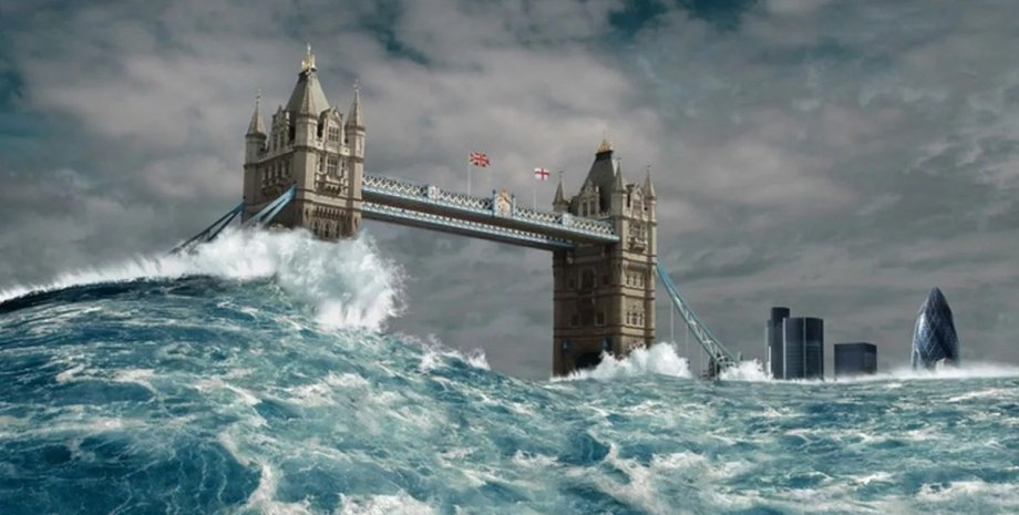 Лондон, наводнение