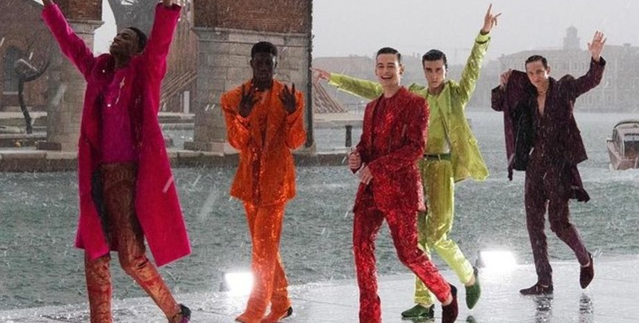 Dolce & Gabbana, показ, модели, град