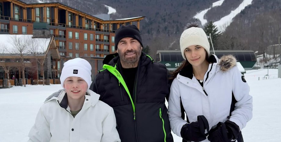 Джон Траволта, дети, семья