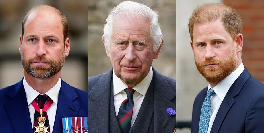 Принц Вільям, король Чарльз та принц Гаррі принц Гаррі поставив батьку ультиматум