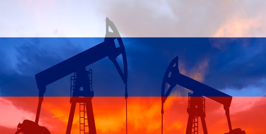 россия нефть, нефтевышка, добыча нефти в РФ