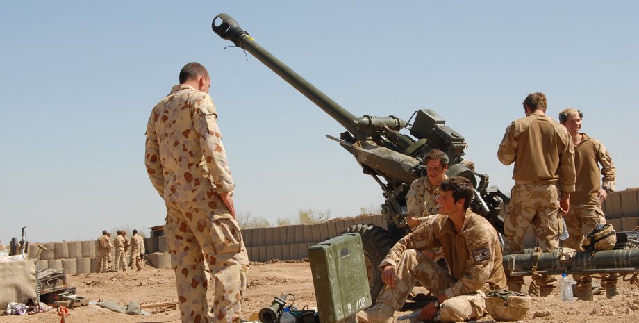 Гаубицы в Афганистане