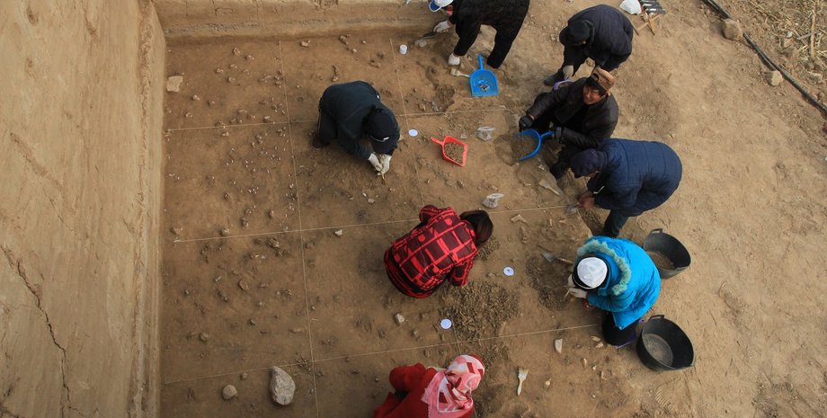 раскопки, люди, фото