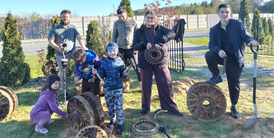 В польском селе нашли танк времен Второй мировой войны