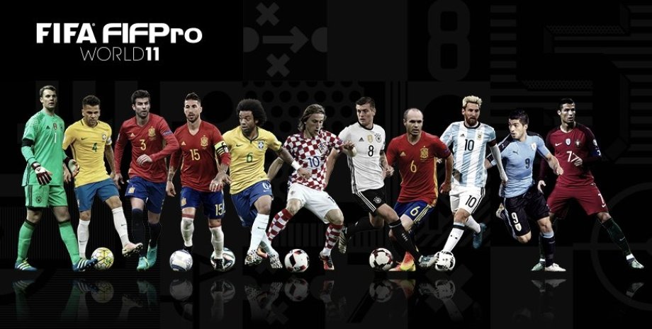 Команда года от ФИФА / Фото: twitter.com/FIFAcom