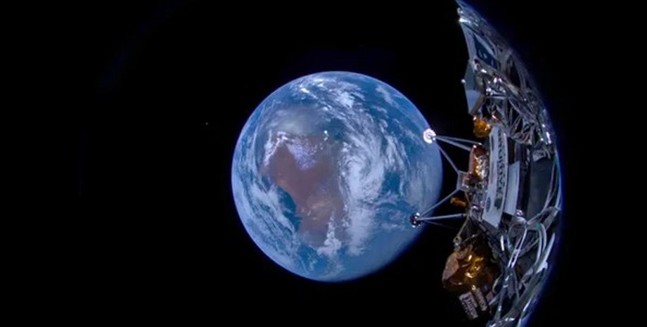 посадочный модуль Одиссей Луна