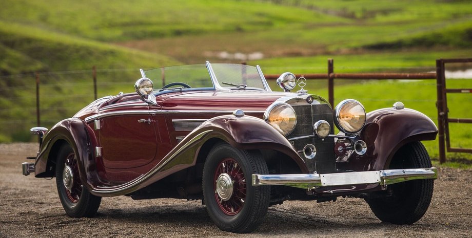 Mercedes-Benz 540K Special Roadster, Mercedes-Benz 540K, Mercedes 540K, капсула часу