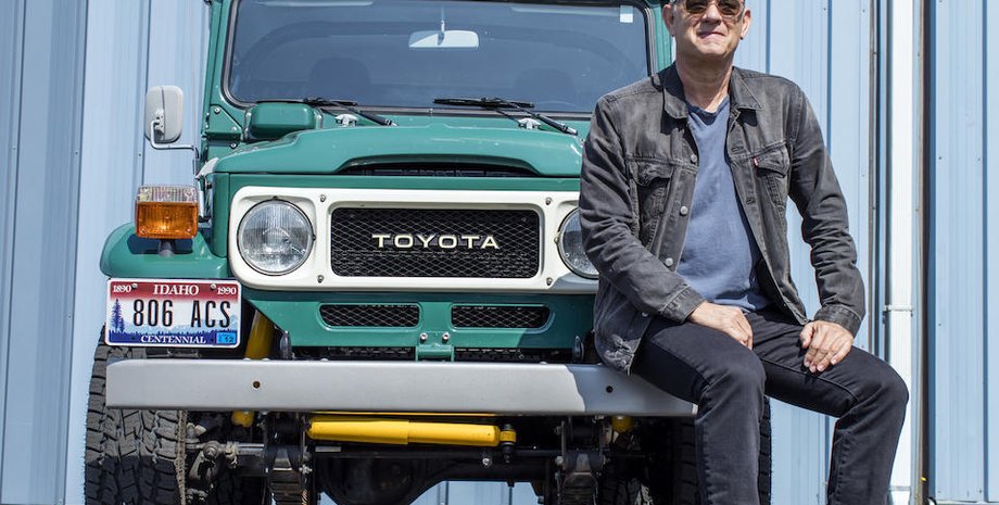 Toyota Land Cruiser Том Хэнкс