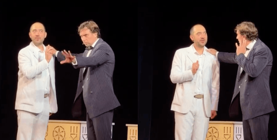 Алексей Гнатковский насмешил зрителей спектакля Гуцулка Ксеня