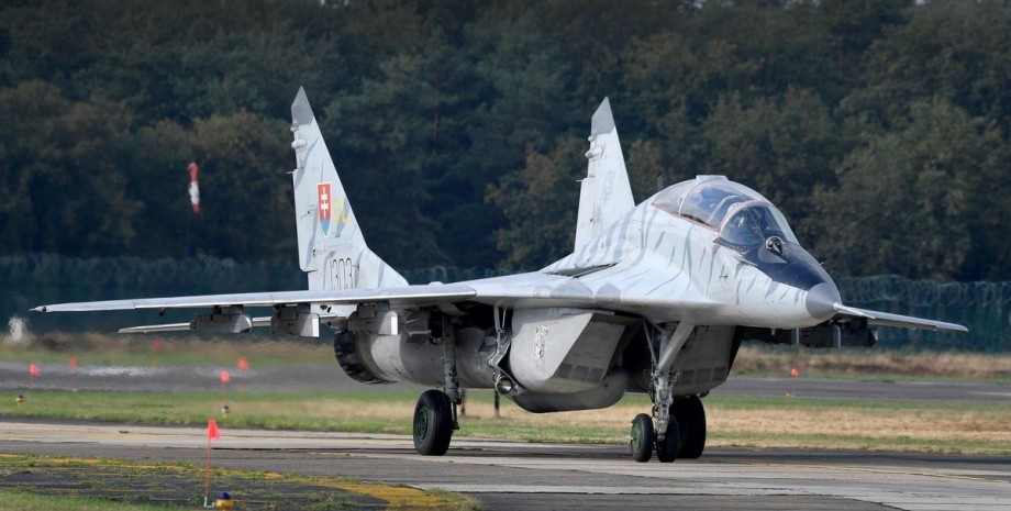 Самолет, МиГ-29, истребитель МиГ-29, советский МиГ-29