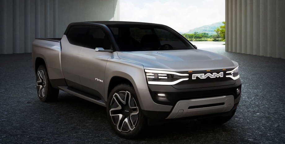 Ram 1500 Revolution BEV, Ram 1500 Revolution, Ram 1500, пикап Ram 1500, электромобиль Ram 1500 Revolution