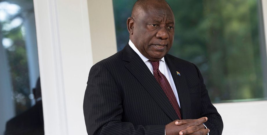 президент юар, рамафоса, рамафоса фото, президент юар фото