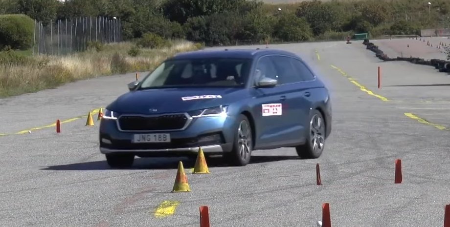 Skoda, Skoda Octavia, Skoda Octavia Scout, Лосиный тест, Универсал, Авто, Автомобили, Эксперты, Видео