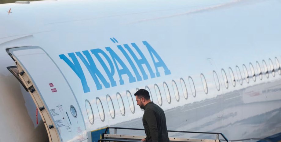 Зеленський в Ірландії Літак Зеленського намагалися збити в Ірландії