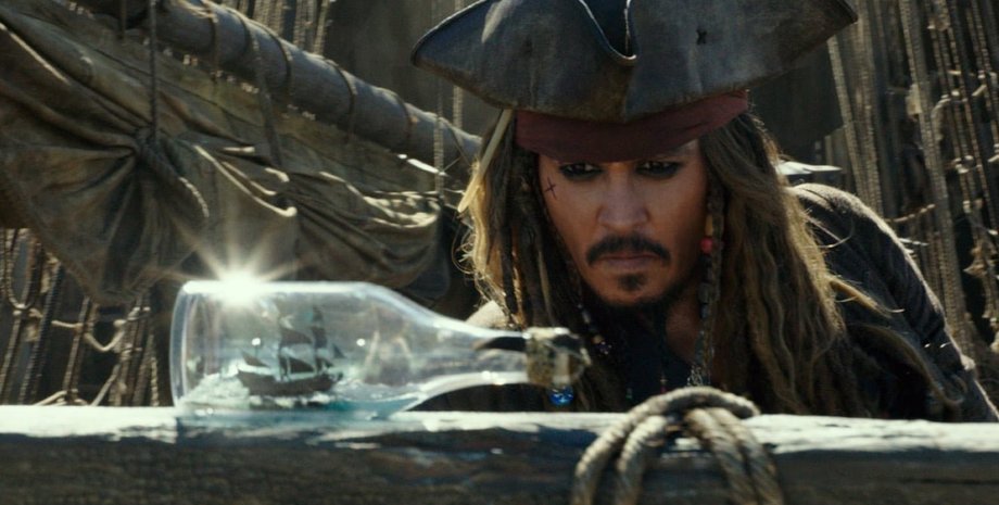 Пираты Карибского моря, Джек Воробей, Джонни Депп