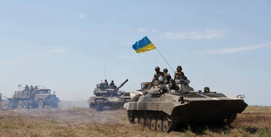 Украинские военные в Донбассе / Фото пресс-службы Минобороны
