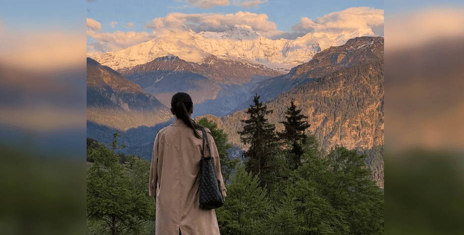 Лилия в Швейцарии, беженка