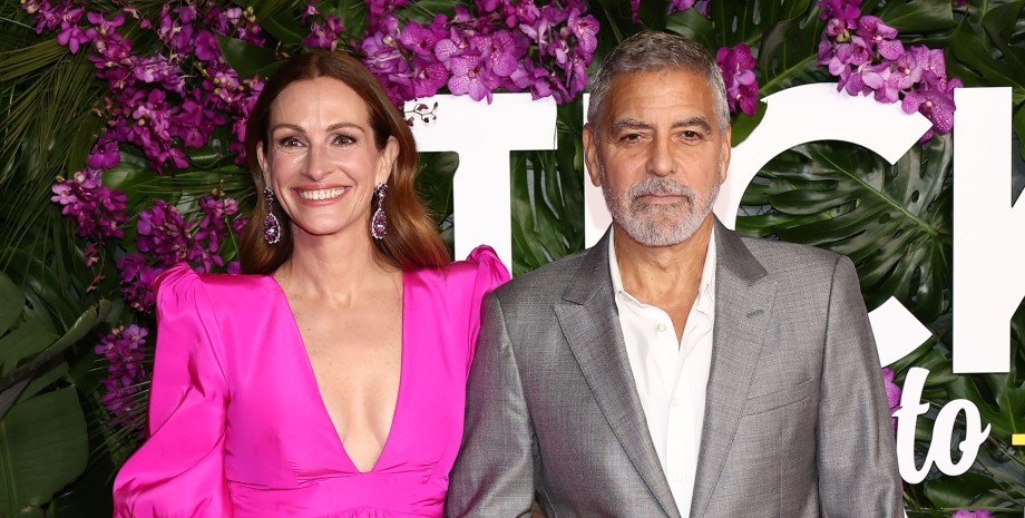 Джулия Робертс и Джордж Клуни, билет в рай, джулия робертс стиль, джулия робертс образы, идеальное платье