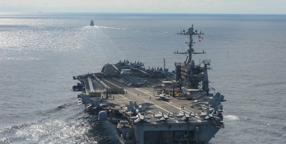 авіаносець, США, американський авіаносець, авіаносець США, корабель, воєнний корабель