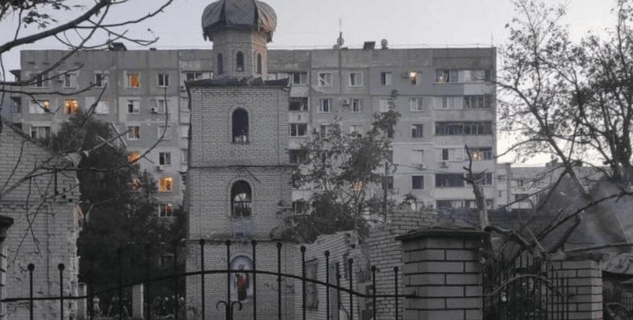 атака на Запорожье