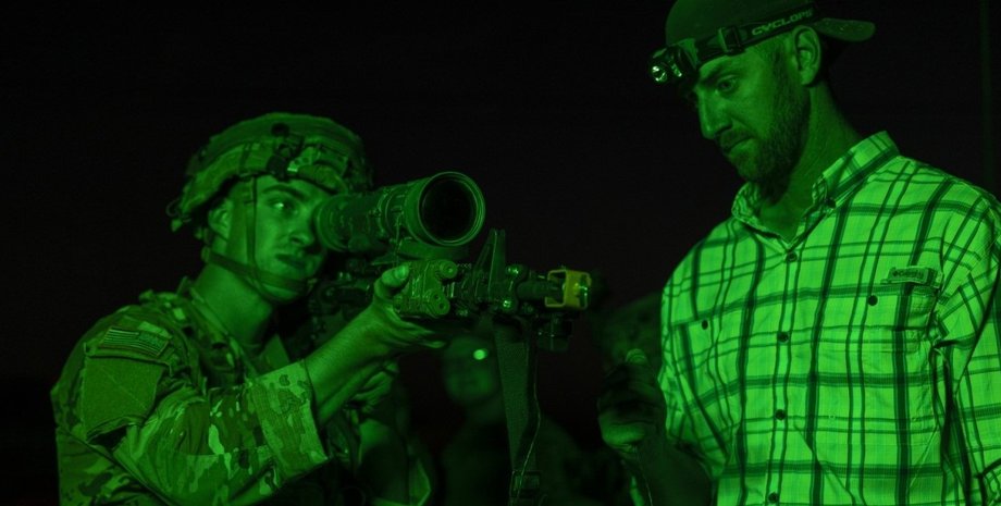 США, испытания, солдат