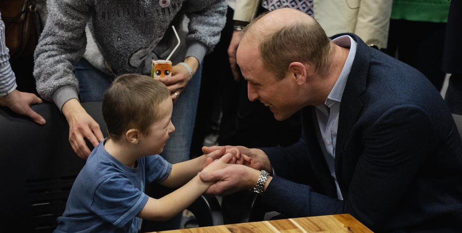 принц уильям, беженцы, визит в центр беженцев