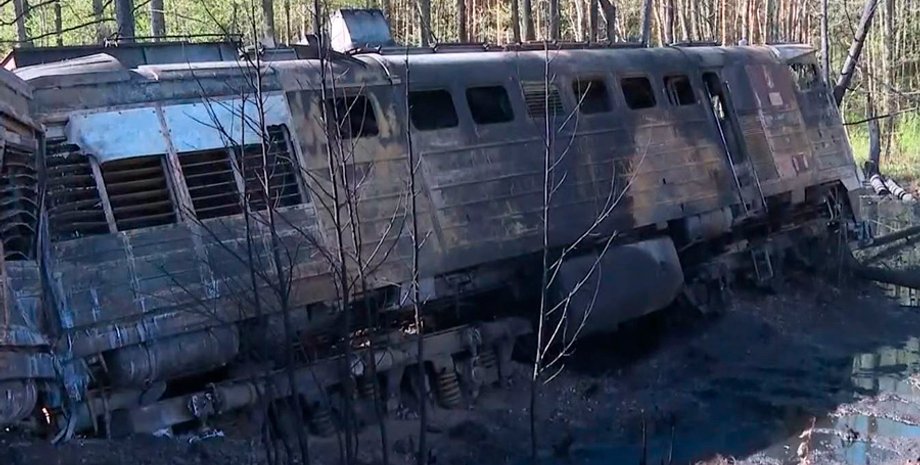 поїзд, брянська область, підрив рейок, аварія з поїздом, підрив поїзда у рф