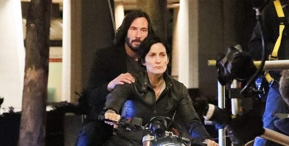 Кіану Рівз і Керрі-Енн Мосс