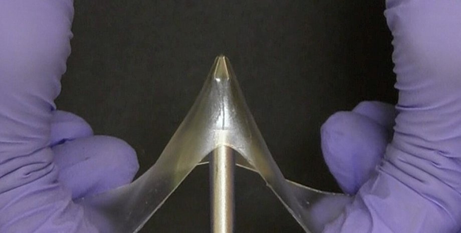 стеклообразный гель, новый материал