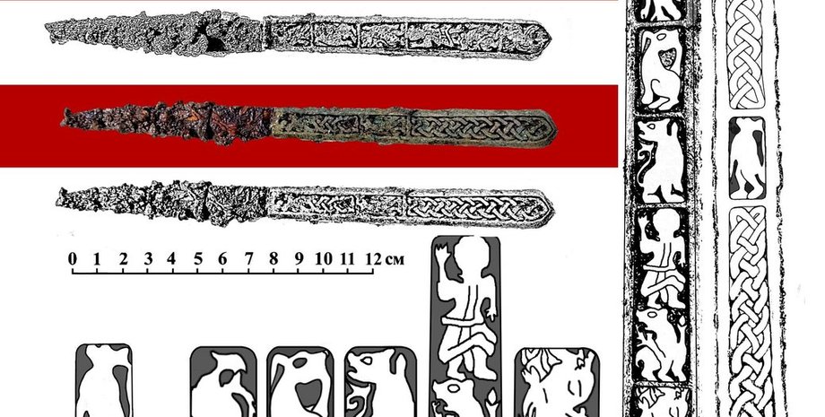 археологи, раскопки, Владимир, археология, нож, викинги, анализ, Украина, строительные работы, укрытие, пломба