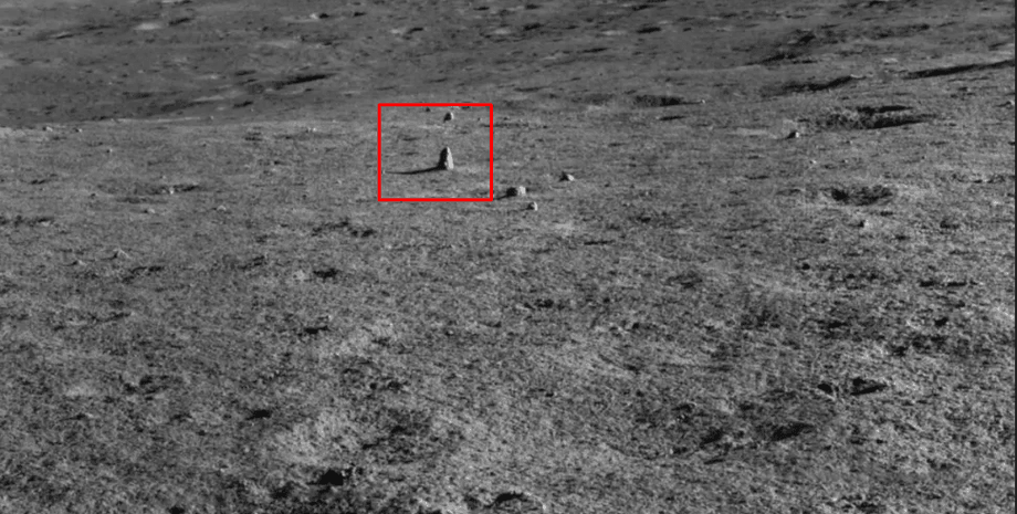 поверхность луны, находка на луне