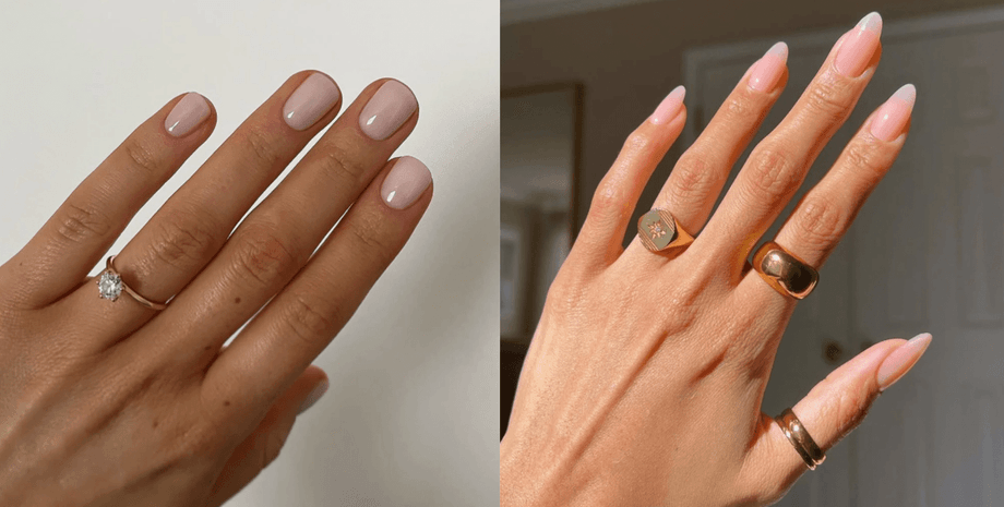 натуральный маникюр в тренде на лето 2025