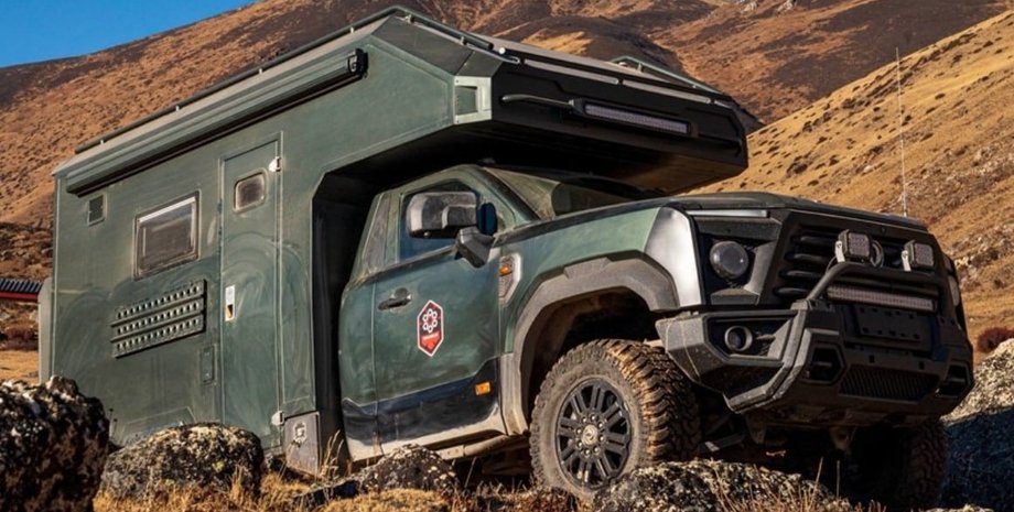 Dongfeng Warrior M20, дом на колесах Dongfeng, Dongfeng Warrior, дом на колесах