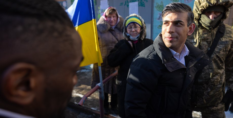 Прем'єр-міністр Великої Британії, Ріші Сунак, Сунак візит в Україну, Сунак угода про безпеку,  Сунак безпекові гарантії