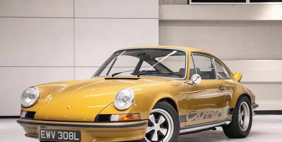 Porsche 911 Carrera RS 2,7, Porsche 911 Carrera, Porsche 911,  Porsche 911 1972, капсула времени, спорткар Porsche
