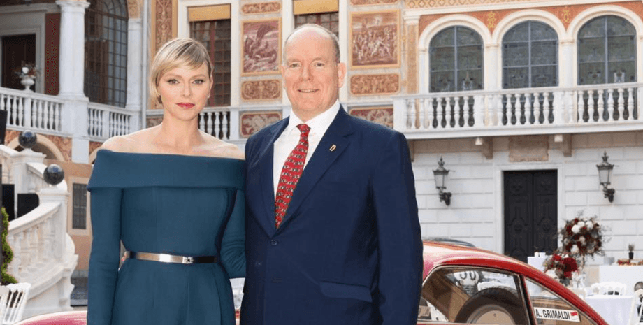 Княгиня Шарлен и князь Альбер II, княгиня монако стиль, князь монако, грейс келли, комбинезон Louis Vuitton