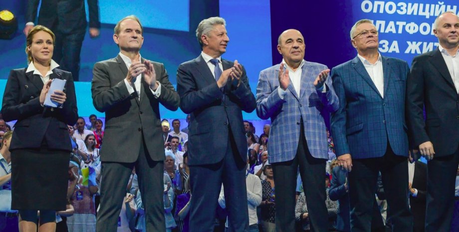 партія ОПЗЖ, склад ОПЗЖ, медведчук, рабінович