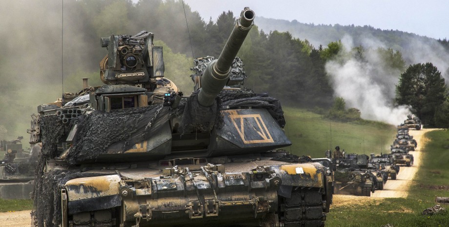 Танк Abrams M1, фото