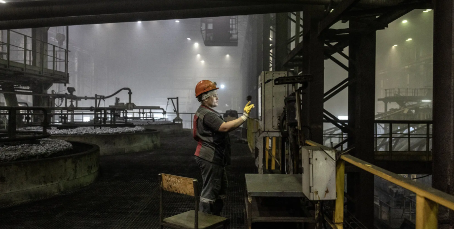 Mine near Pokrovska made the coke coal necessary for the steel industry of Ukrai...