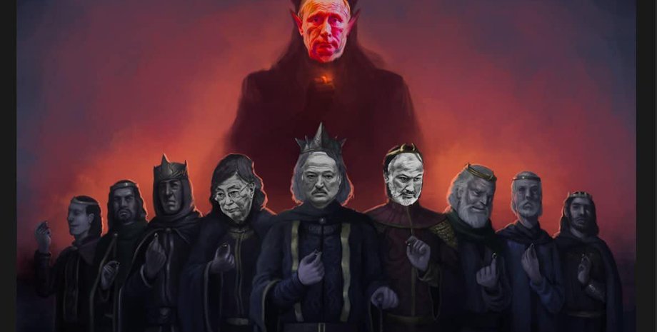 путін, путін мем, толкін, володар кілець