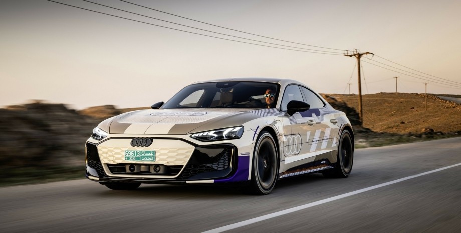 Audi e-tron GT, Audi e-tron GT 2025, новый Audi e-tron GT, электромобиль Audi