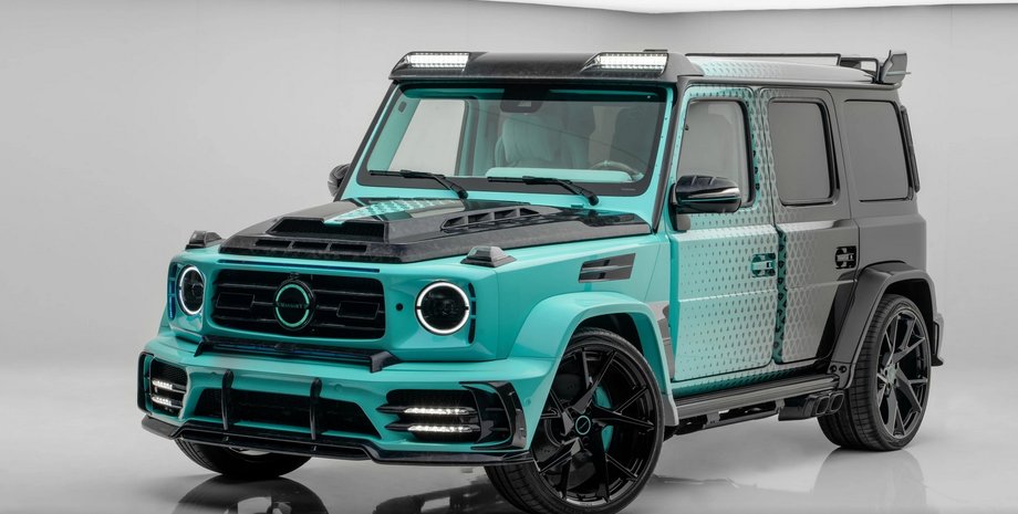 Mansory Algorithmic Fade, Mercedes G-Class Mansory, тюнинг Гелендвагена, Mercedes-AMG G63, Гелендваген Мансори
