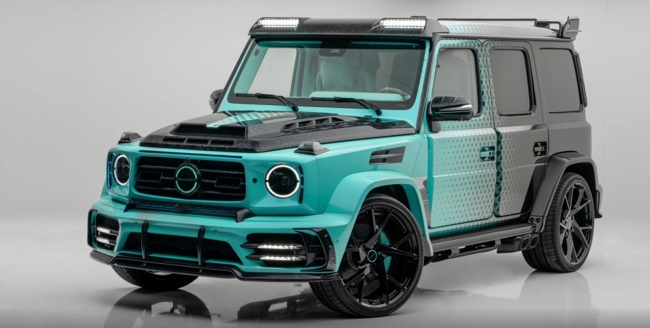 Mansory Algorithmic Fade, Mercedes G-Class Mansory, тюнинг Гелендвагена, Mercedes-AMG G63, Гелендваген Мансори