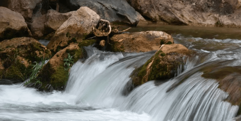 Река, бурная река, быстрое течение, спасатели, вода, бревно, зацепилась за бревно, упала в воду, вытащили из воды
