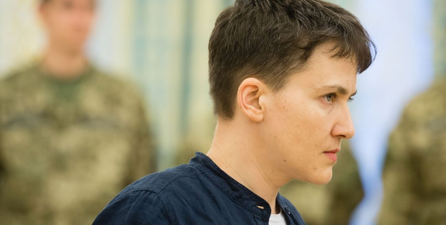 Надежда Савченко / Фото: пресс-служба президента