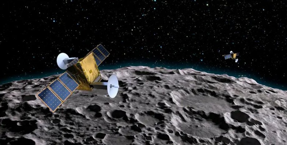 Луна, спутник, связь