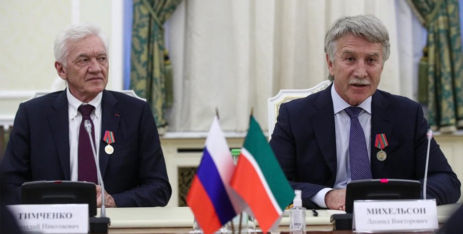 Геннадий Тимченко и Леонид Михальсон, рейтинг,  Bloomberg Billionaires Index