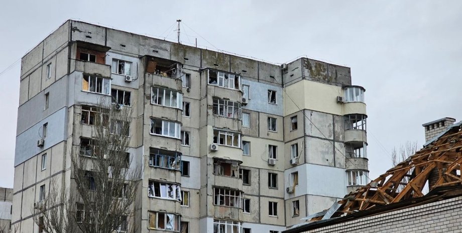 новости херсона, обстрел херсона, александр прокудин, ссс рф, ок юг, разрушения