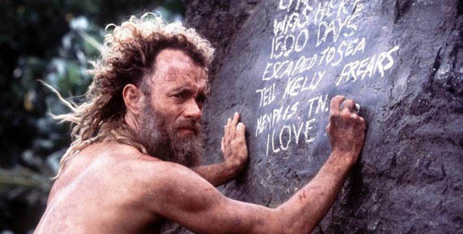 Том Хэнкс в фильме "Изгой"