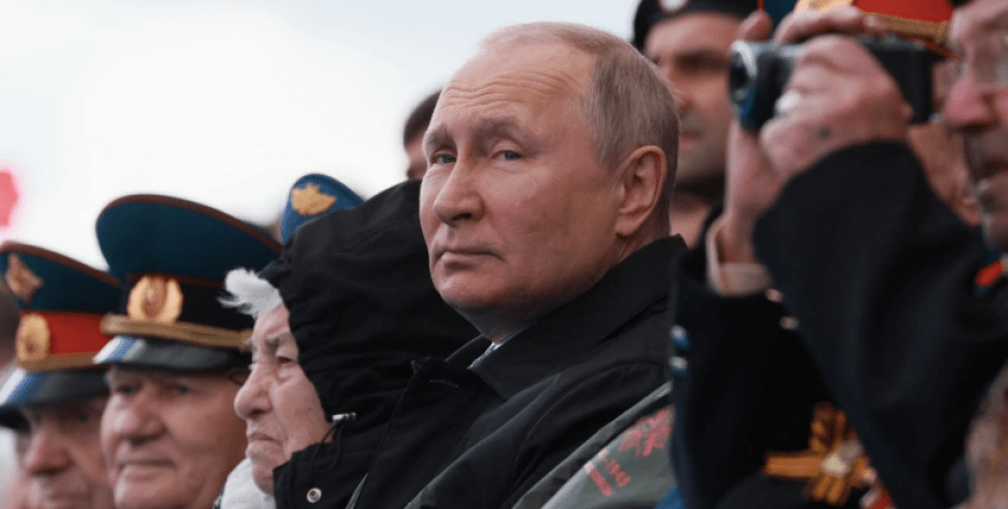 Володимир Путін на параді, москва парад,